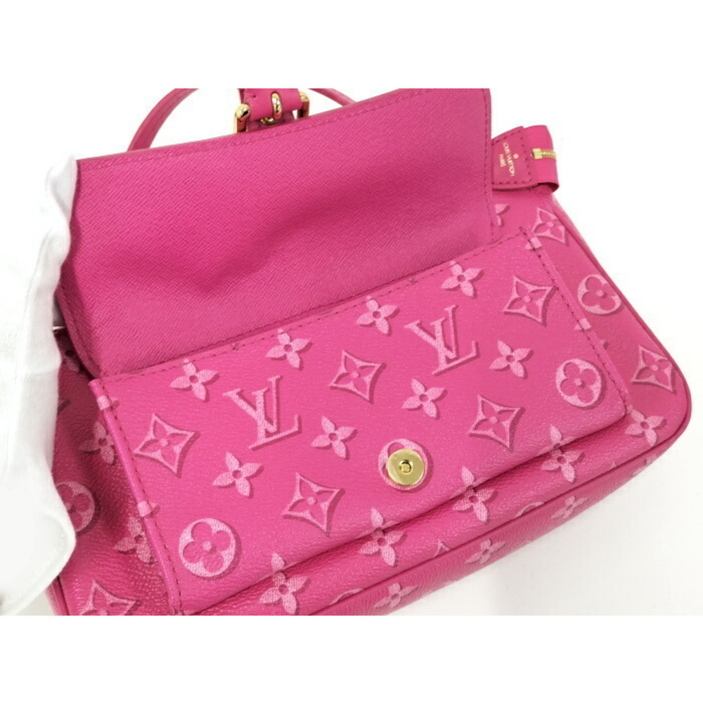 Louis Vuitton Maxi Pochette Accessoires Monogram Fuchsia Shoulder Bag - Picture 8 of 10
